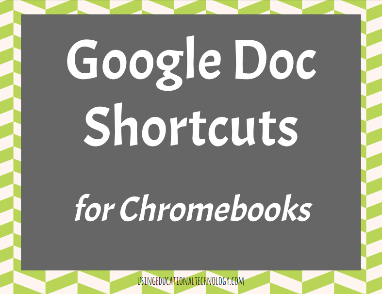 google doc arrow short cut for mac